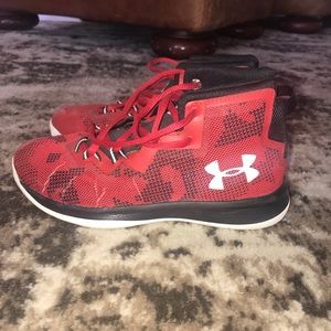 Red Basketball Shoes